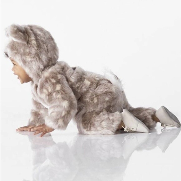 Pottery Barn Kids Size 0-6 Months Fawn Deer Halloween Costume - Picture 4 of 9